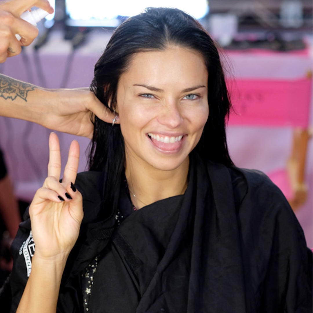See Adriana Lima and More Backstage at the Victoria's Secret Show - E